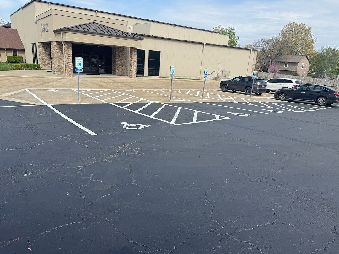 Church Sealcoating in Olathe Kansas