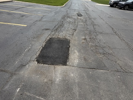 Mill and Patch Asphalt Repair at Summit Point Apartments in Lee’s Summit, MO Thumbnail